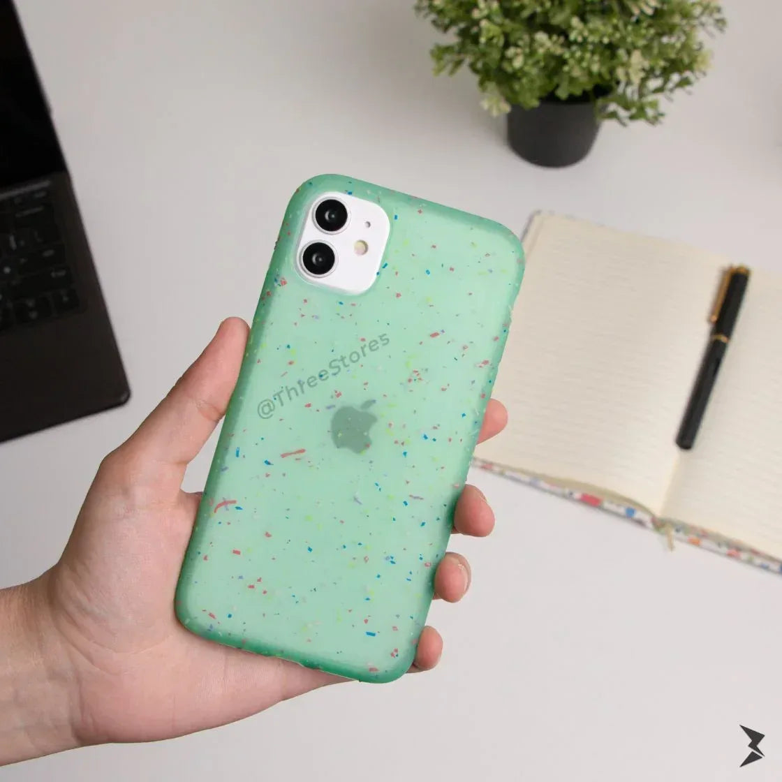 Sprinkle Transparent Case iPhone 11 - Three
