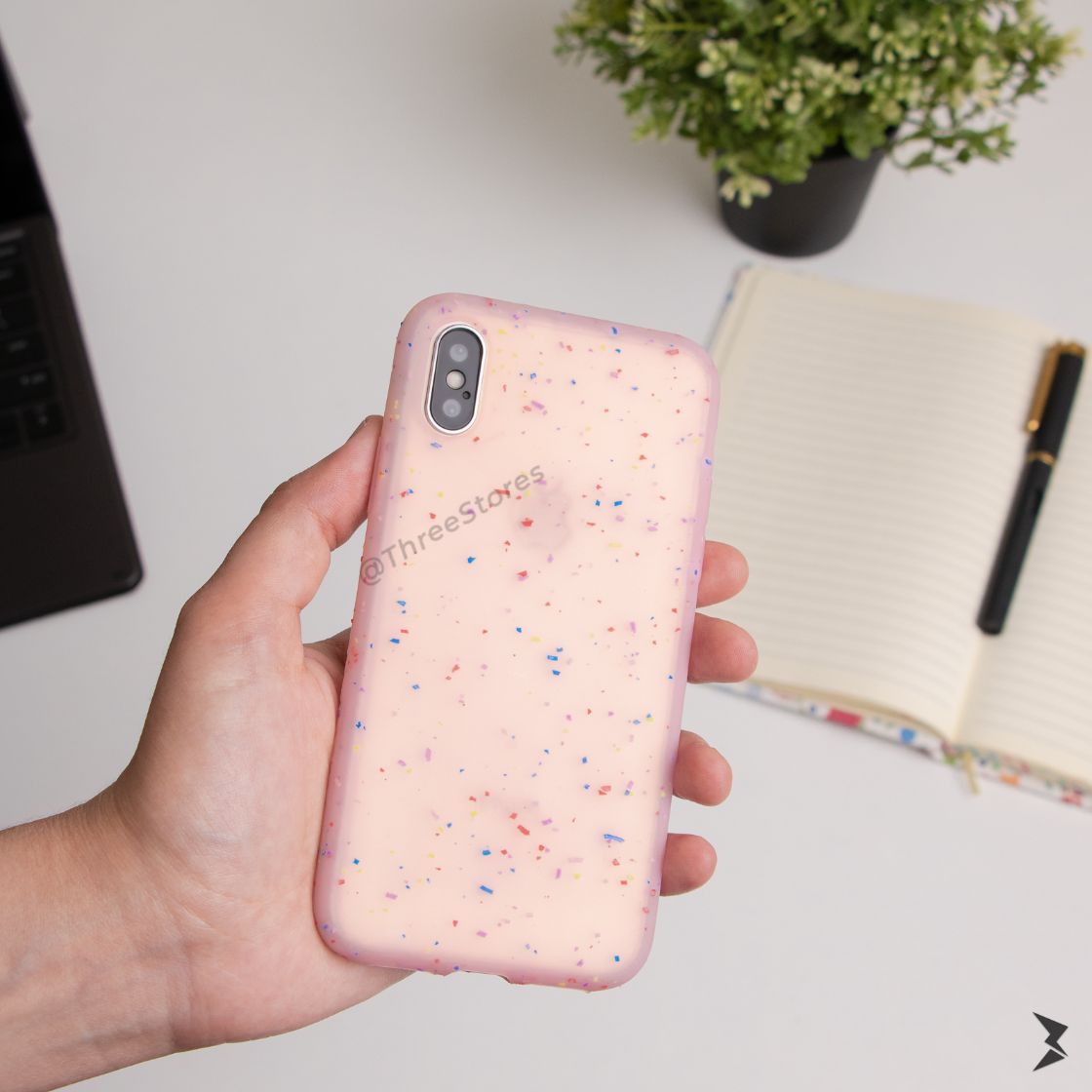 2022-11-02 Sprinkle Transparent Case iPhone x-2