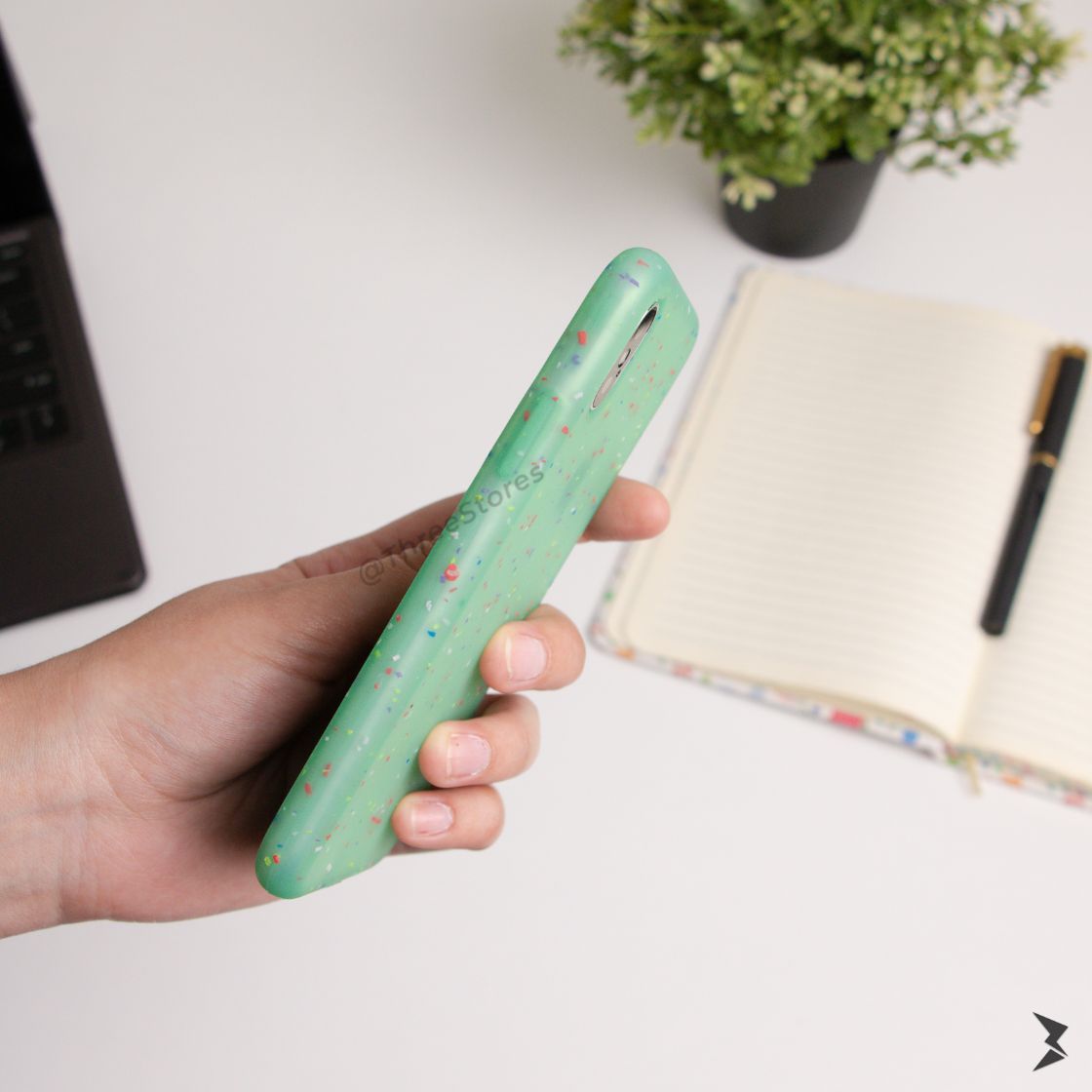 2022-11-02 Sprinkle Transparent Case iPhone x-6