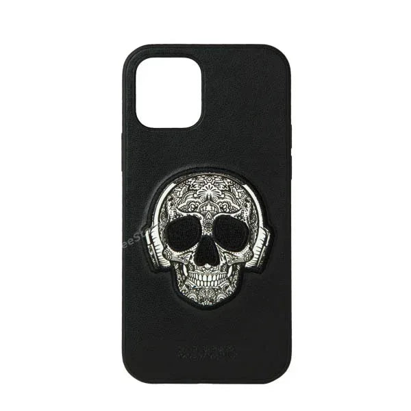 Santa Skull Case iPhone 12 / 12 Pro - Three