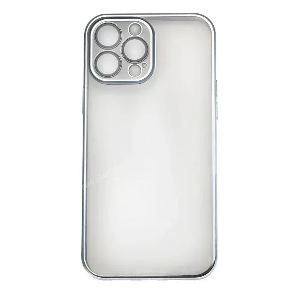 QY Glossy frame Camera Protective Case iPhone 12 Pro Max - Three