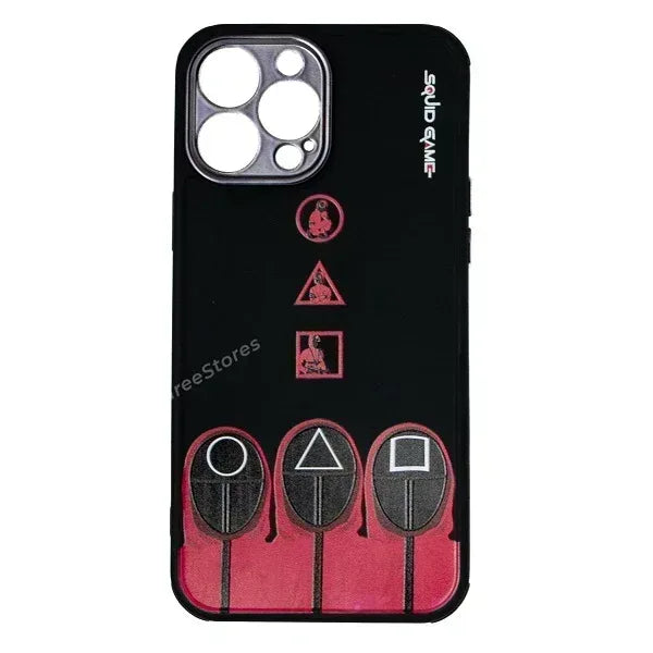 Squid Game Camera Protection Case iPhone 12 Pro Max - Three