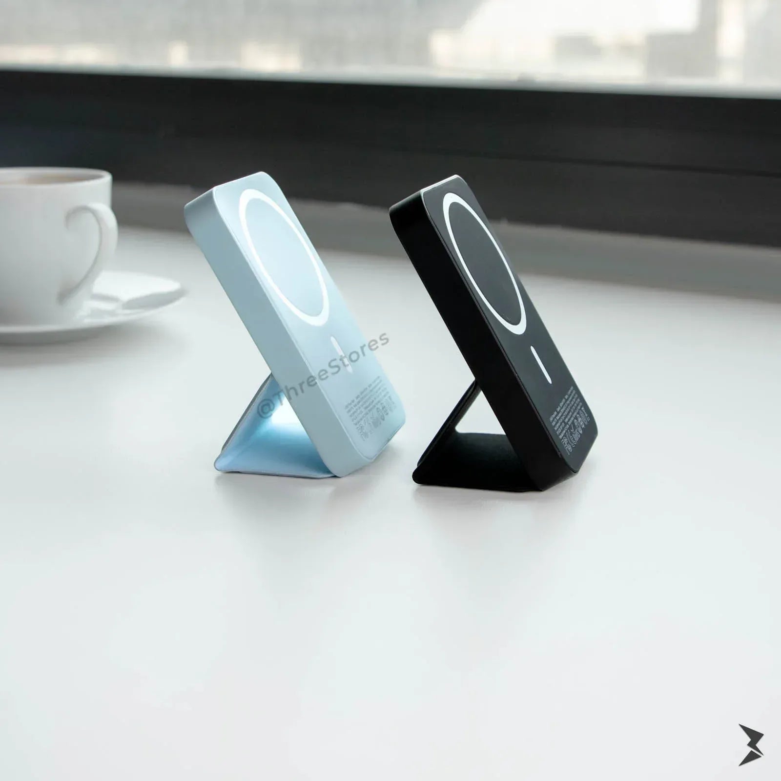 Lanex 3 in 1 Magnetic Wireless Power Bank 5000mAh Lp18 - Three