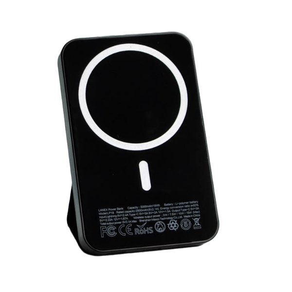 Lanex 3 in 1 Magnetic Wireless Power Bank 5000mAh Lp18
