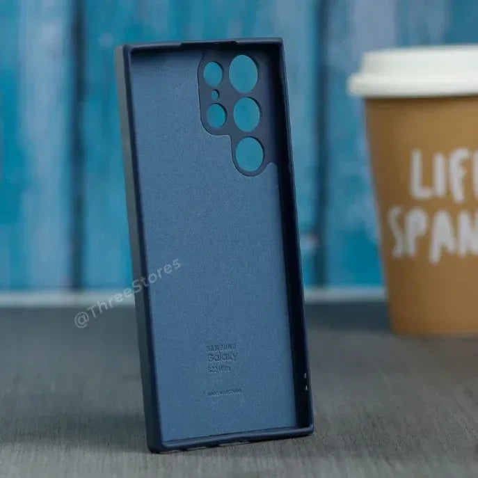 Silicone Camera Protection Case Samsung S22 Ultra - Three