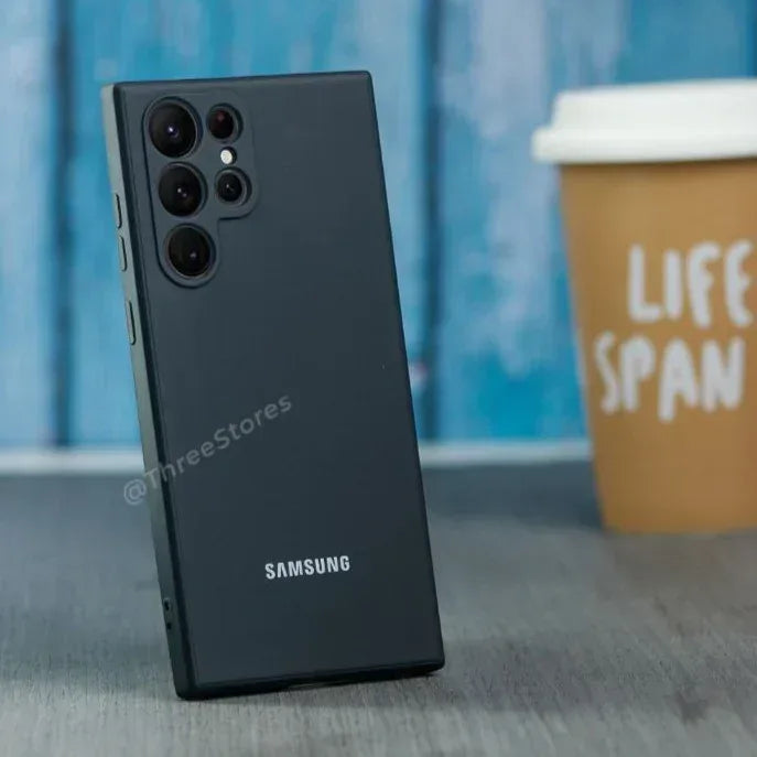 Silicone Camera Protection Case Samsung S22 Ultra - Three