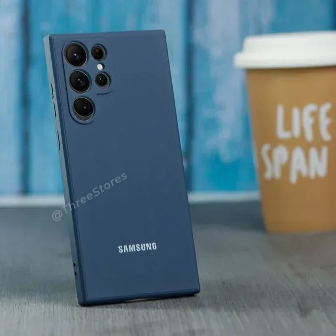 Silicone Camera Protection Case Samsung S22 Ultra - Three