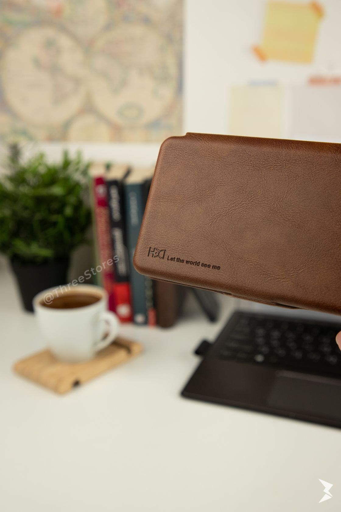 HDD Flip Wallet Leather Case Honor 50