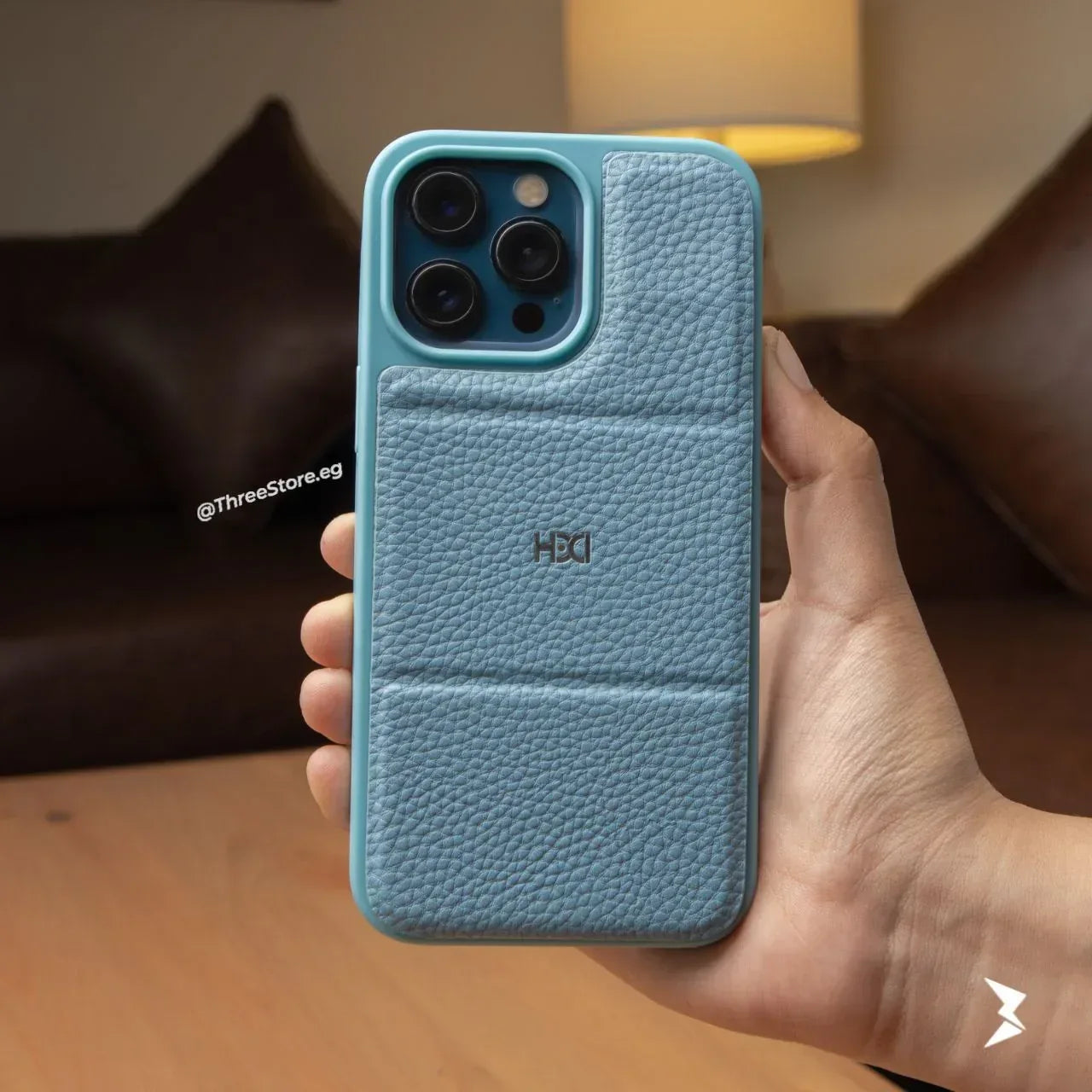 HDD Leather Fashion Stand Case iPhone 14 - Three