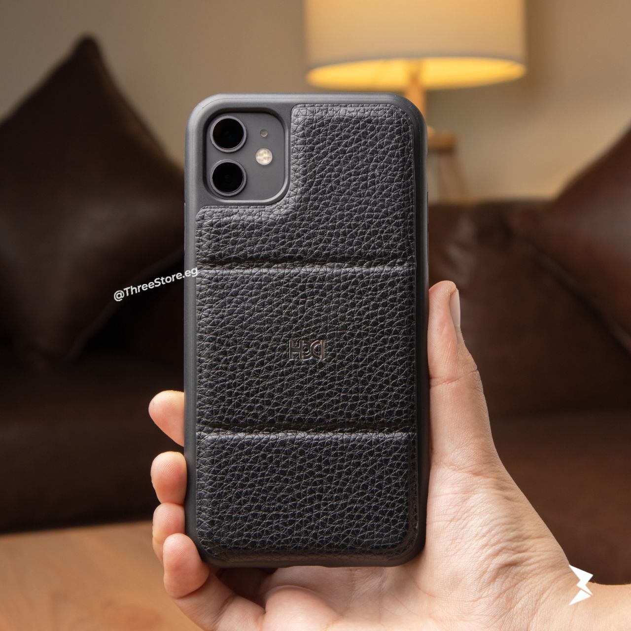 HDD Leather Fashion Stand Case iPhone 11