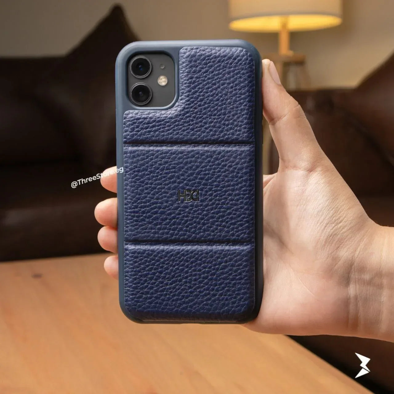 HDD Leather Fashion Stand Case iPhone 11 - Three