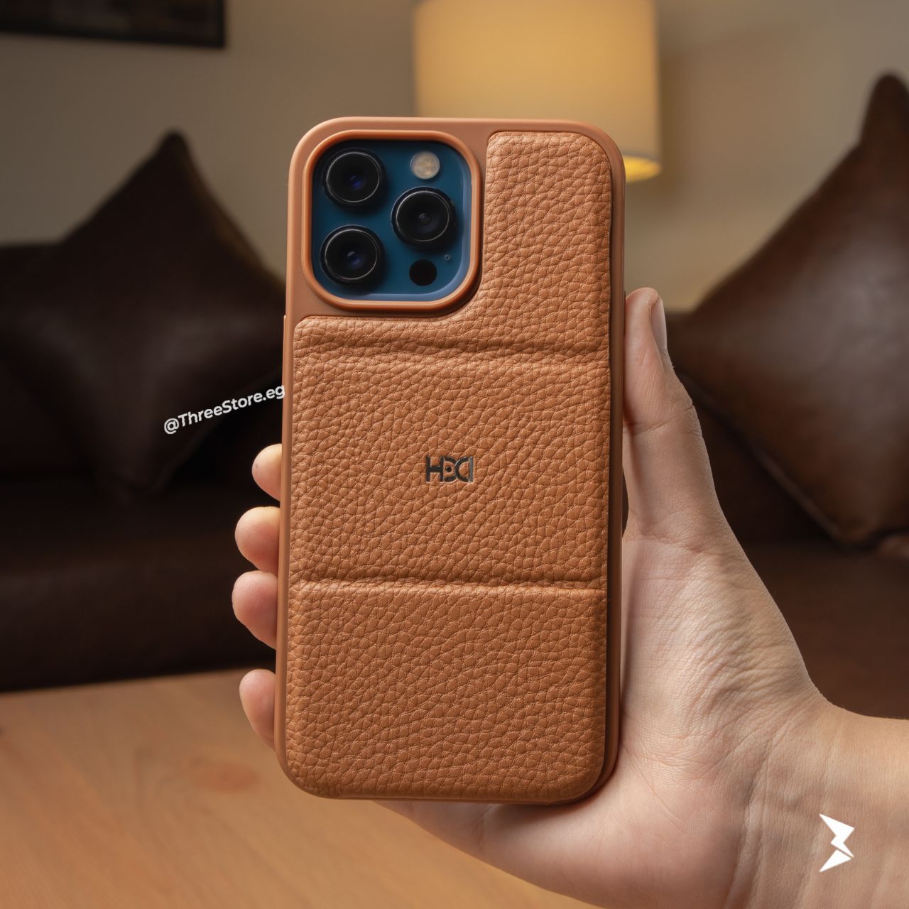 HDD Leather Fashion Stand Case iPhone 12 Pro Max