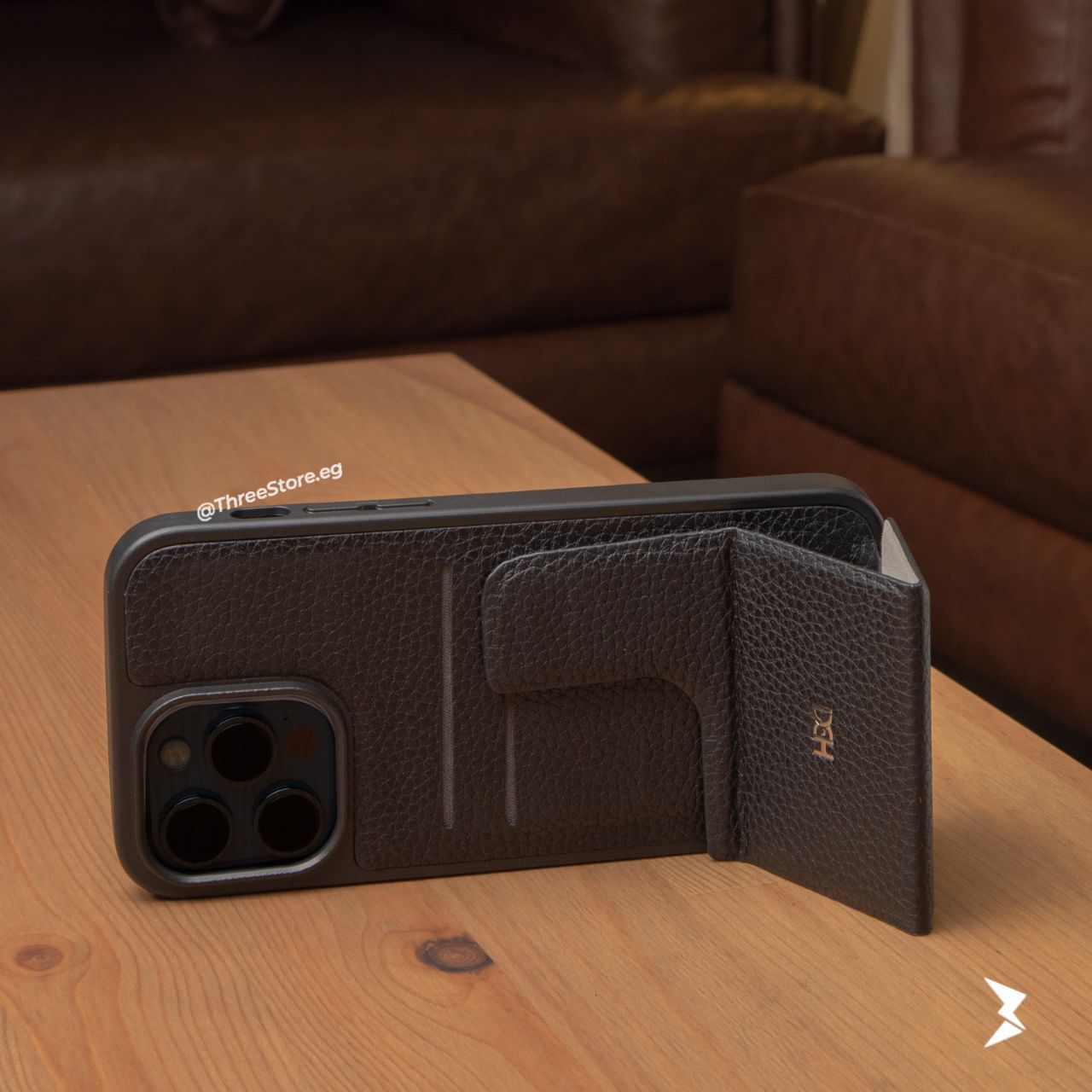 HDD Leather Fashion Stand Case iPhone 14 Pro Max