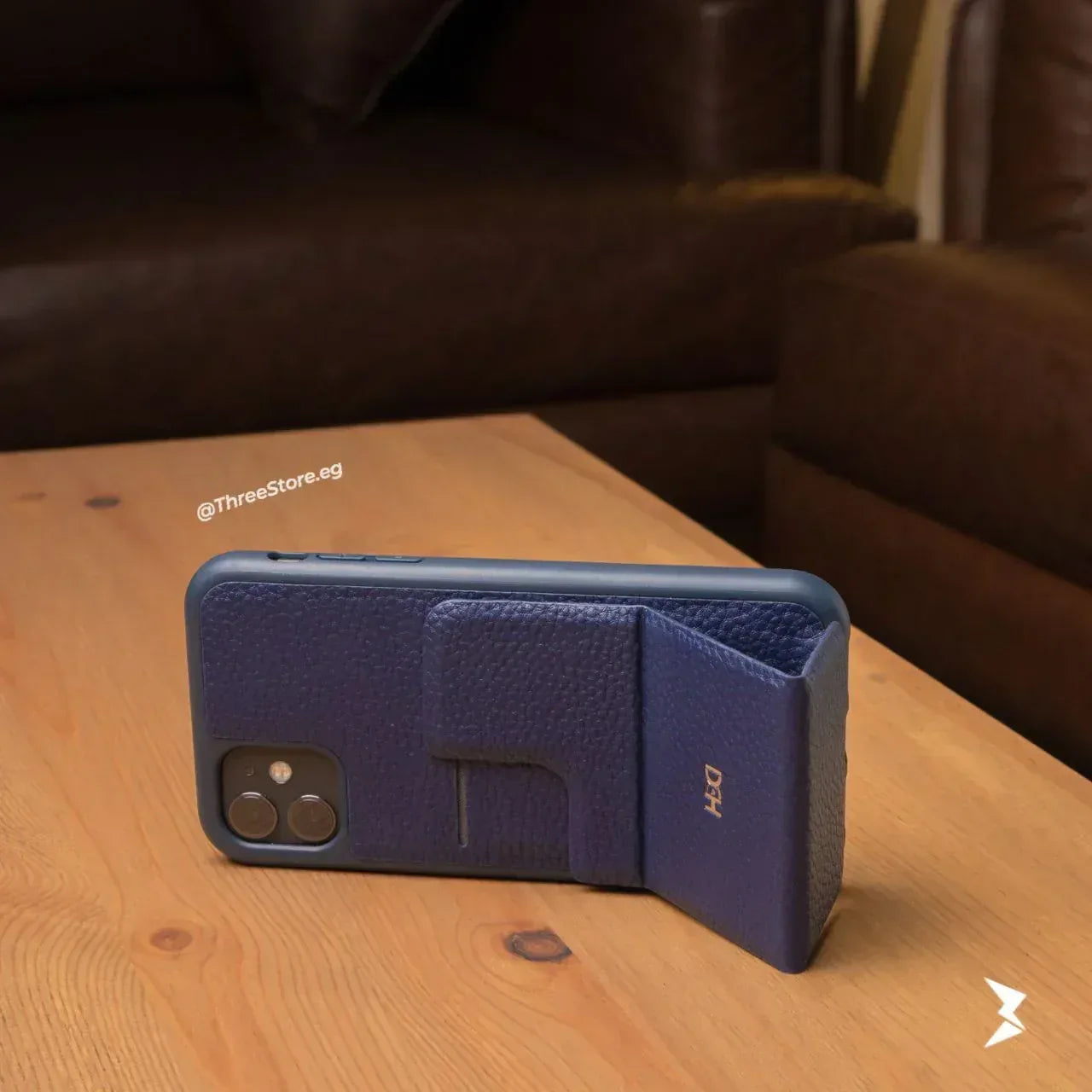 HDD Leather Fashion Stand Case iPhone 11 - Three