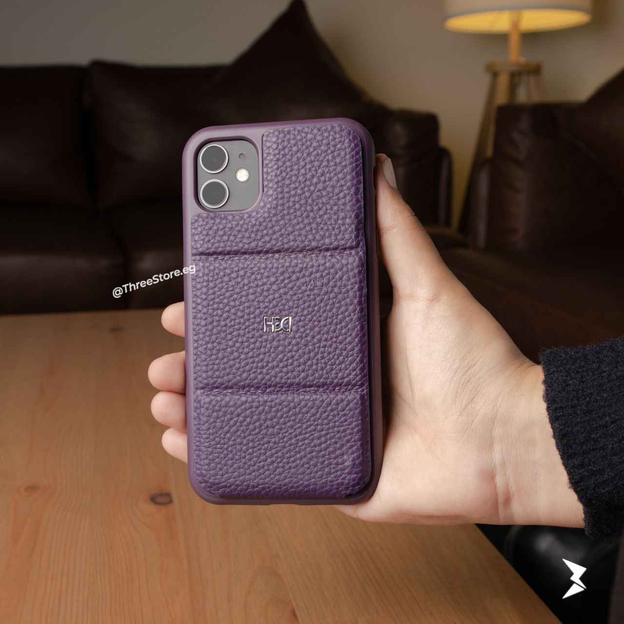 HDD Leather Fashion Stand Case iPhone 11