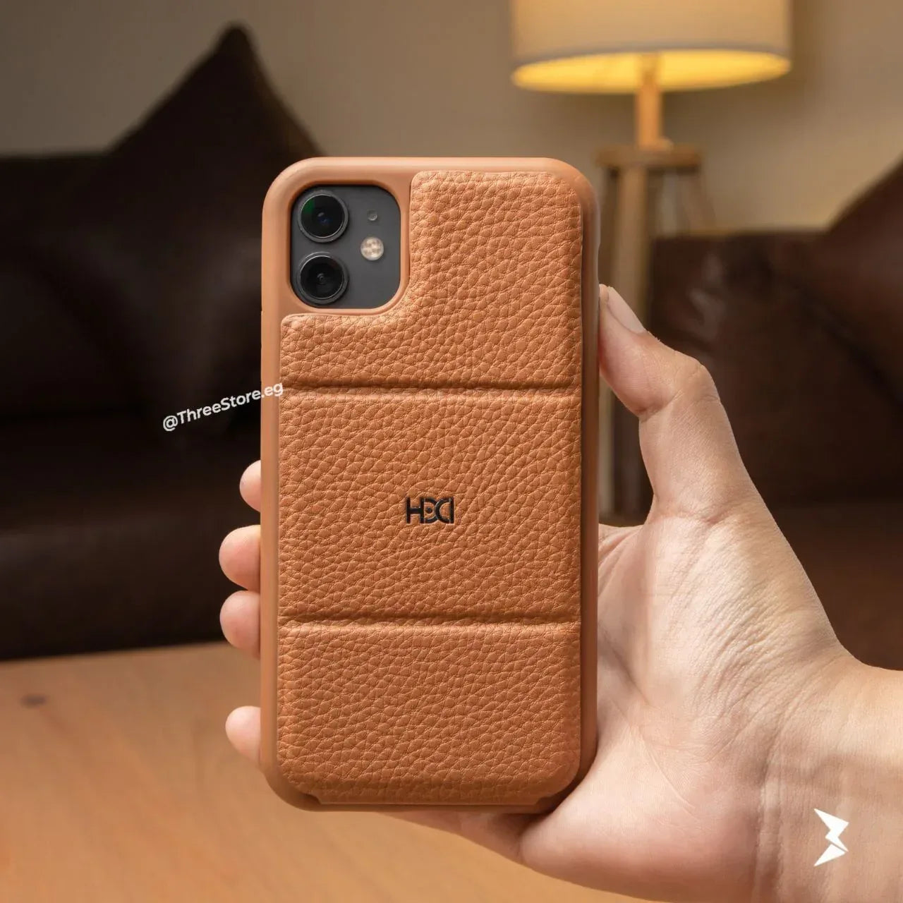 HDD Leather Fashion Stand Case iPhone 11 - Three