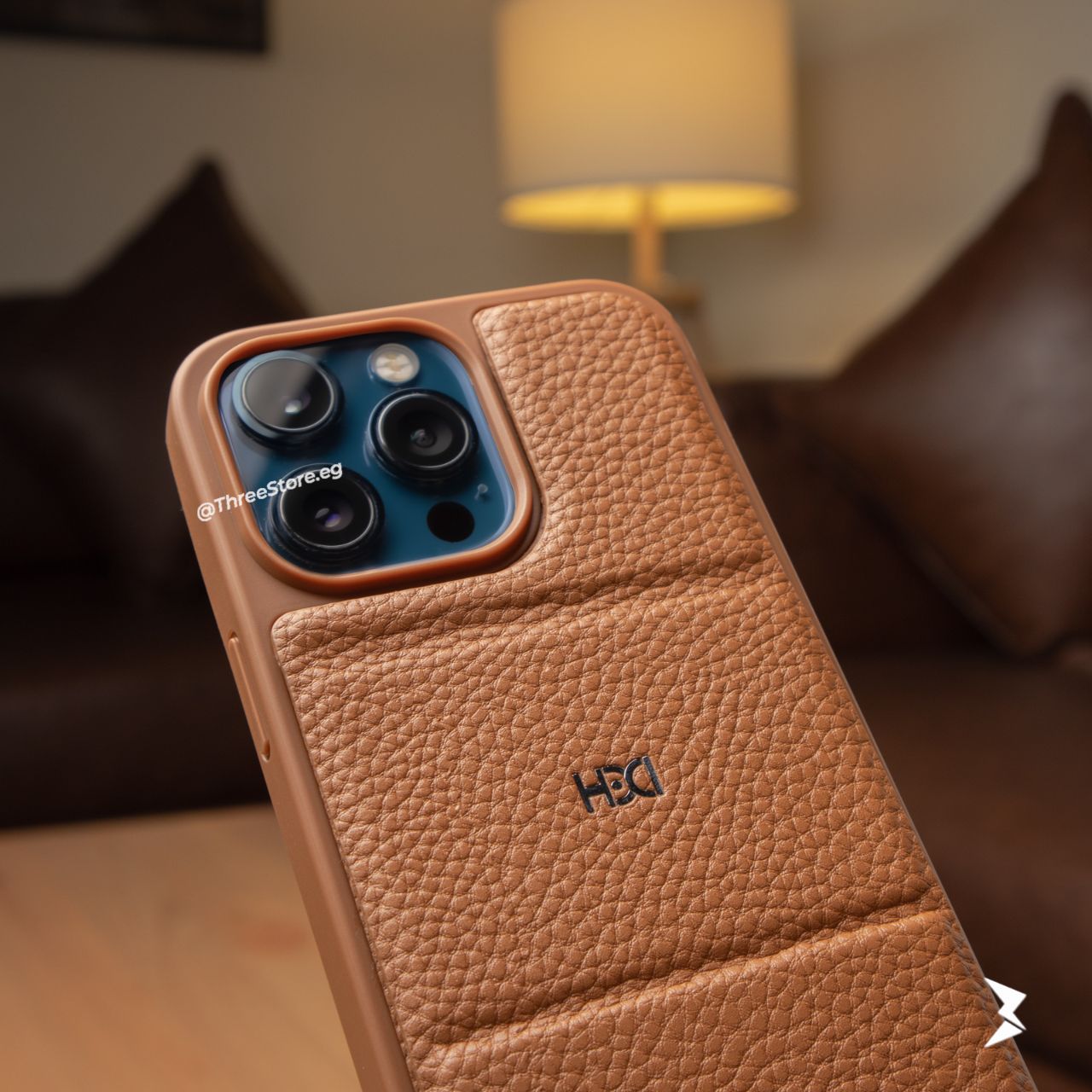 HDD Leather Fashion Stand Case iPhone 12 / 12 Pro