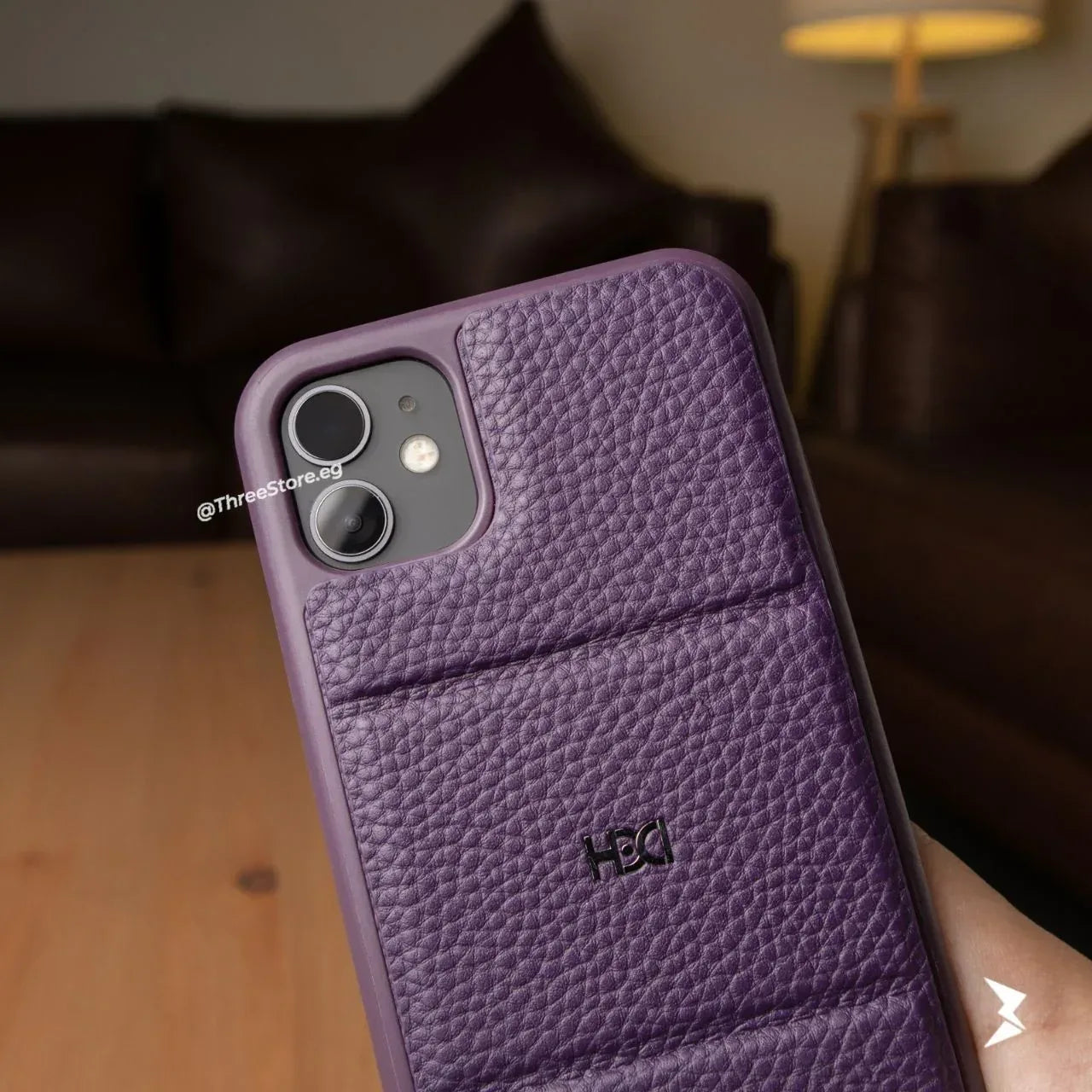 HDD Leather Fashion Stand Case iPhone 11 - Three