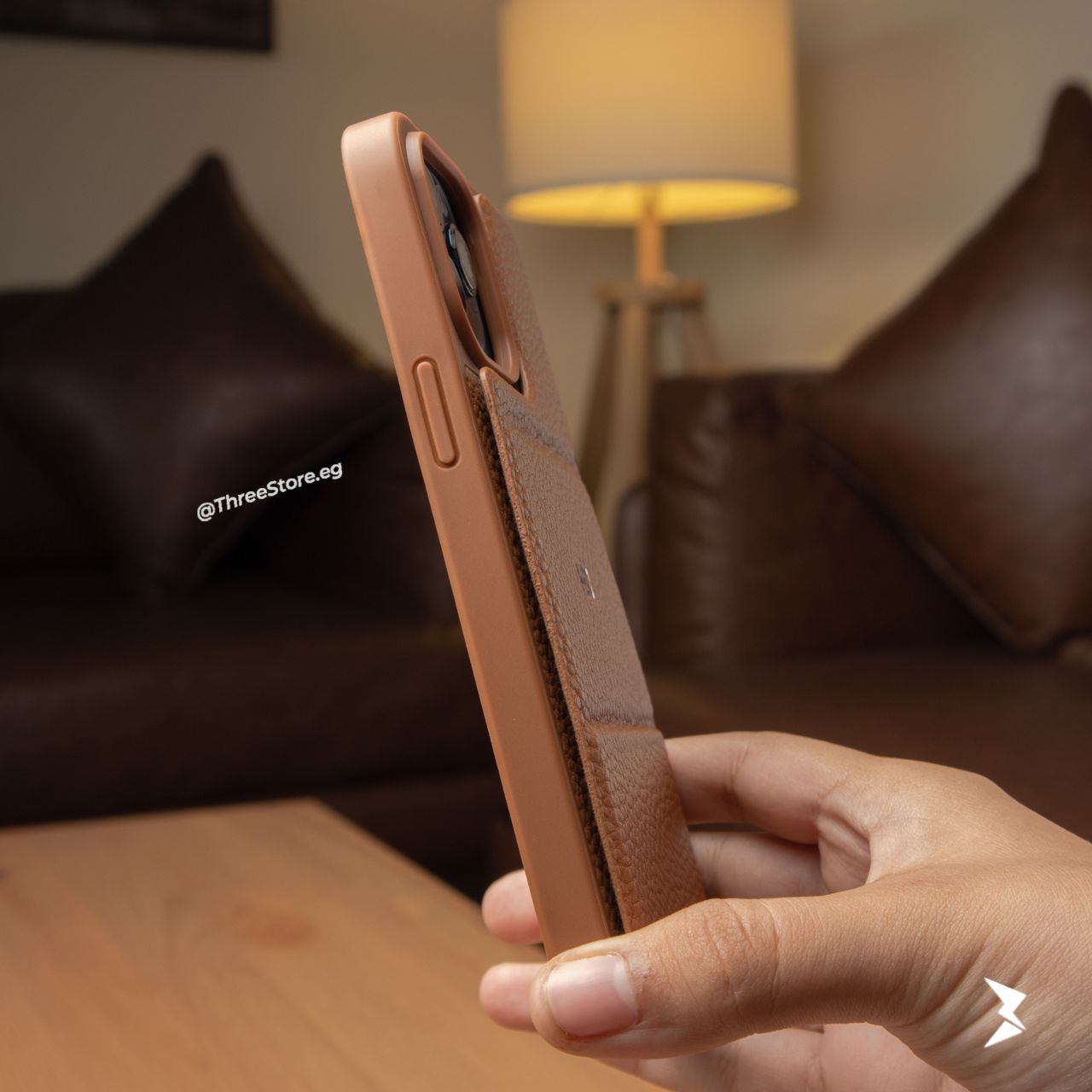 HDD Leather Fashion Stand Case iPhone 12 / 12 Pro