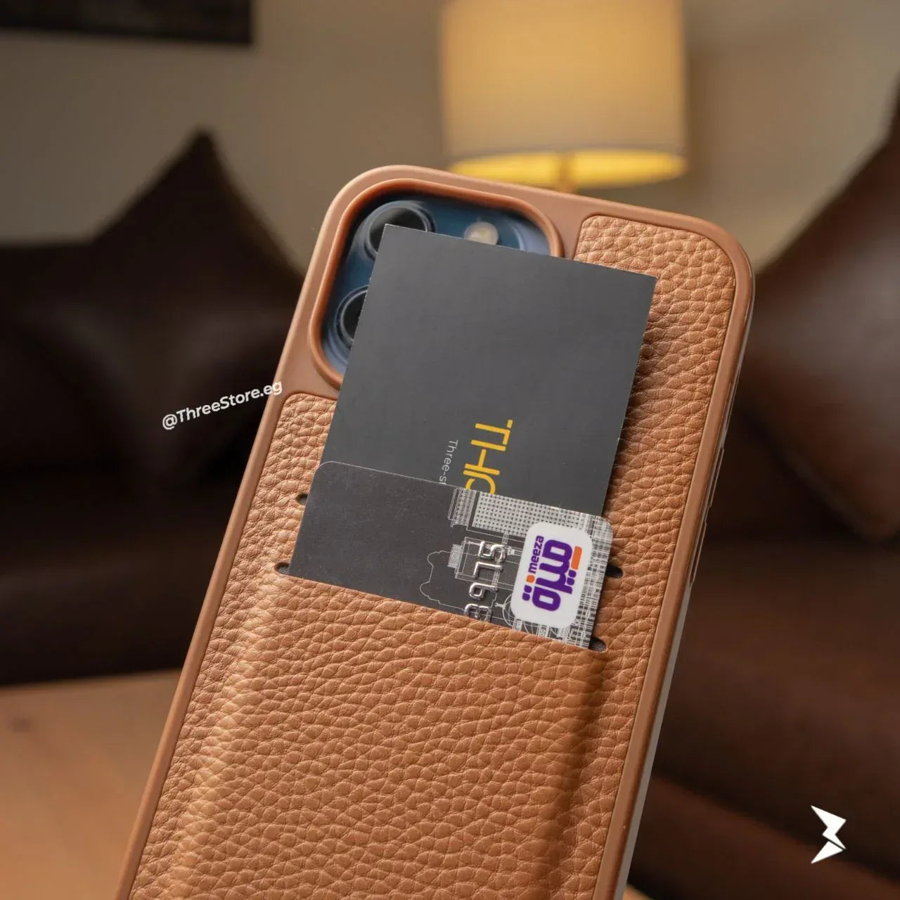 HDD Leather Fashion Stand Case iPhone 14 Pro - Three