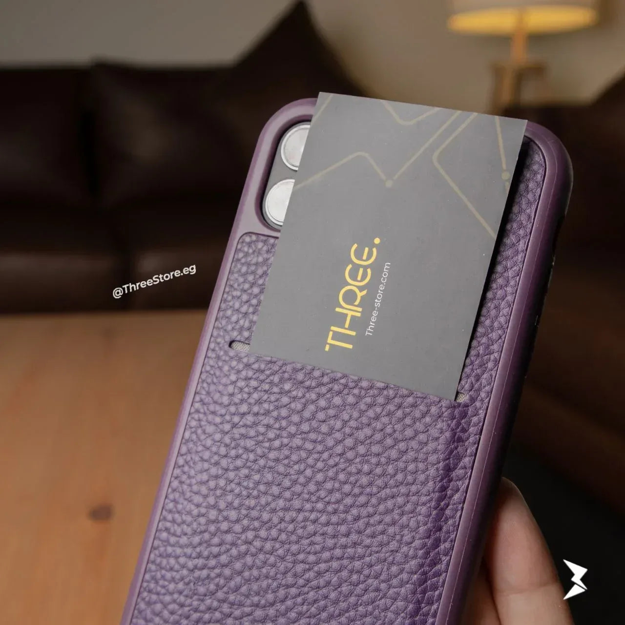 HDD Leather Fashion Stand Case iPhone 11 - Three