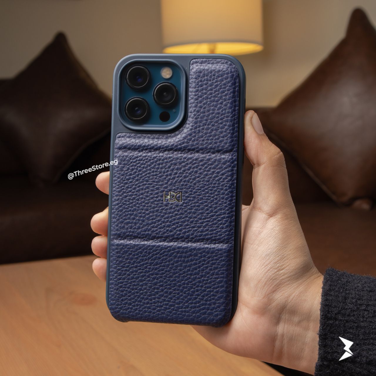 HDD Leather Fashion Stand Case iPhone 12 / 12 Pro