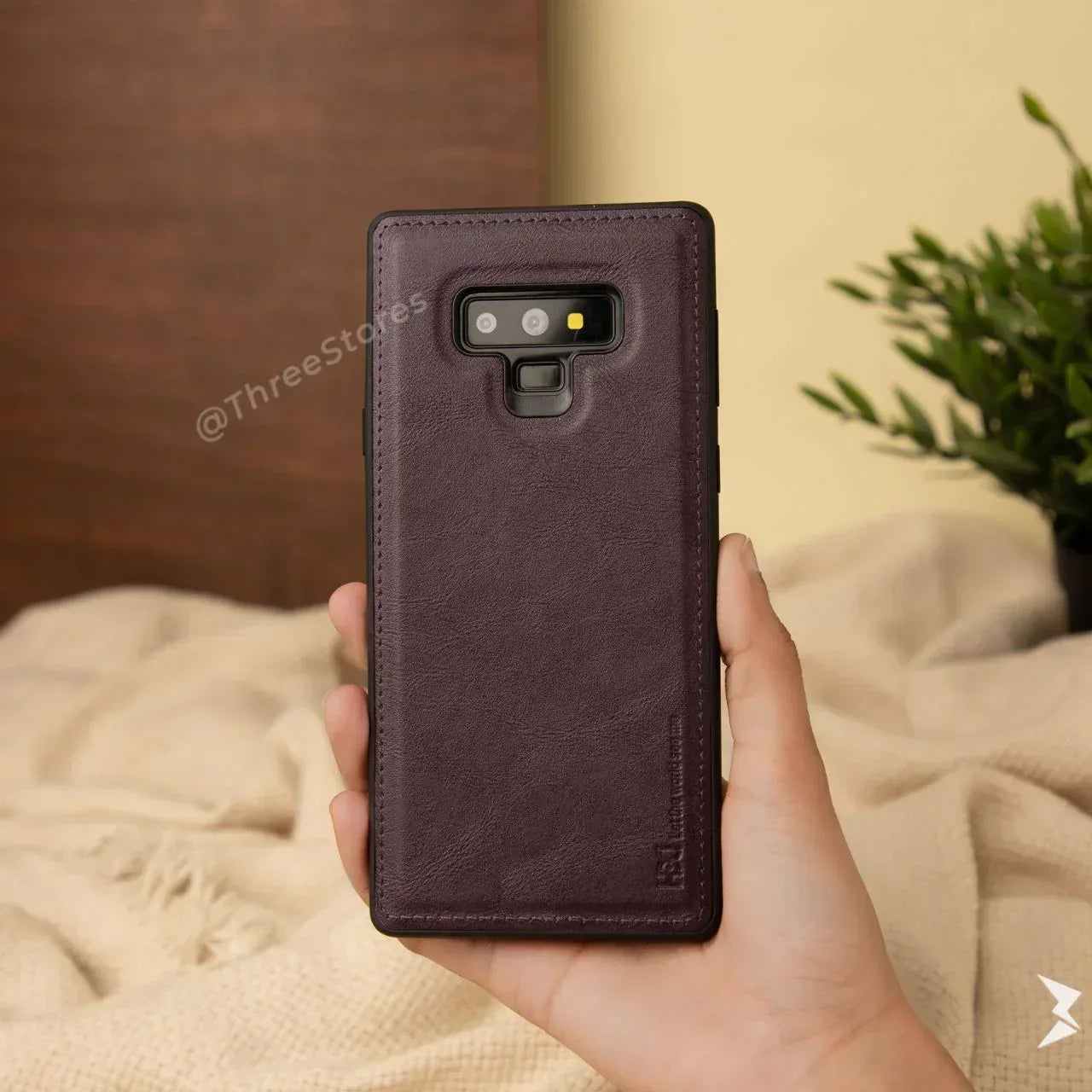HDD Leather Case Samsung Note 9 - Three