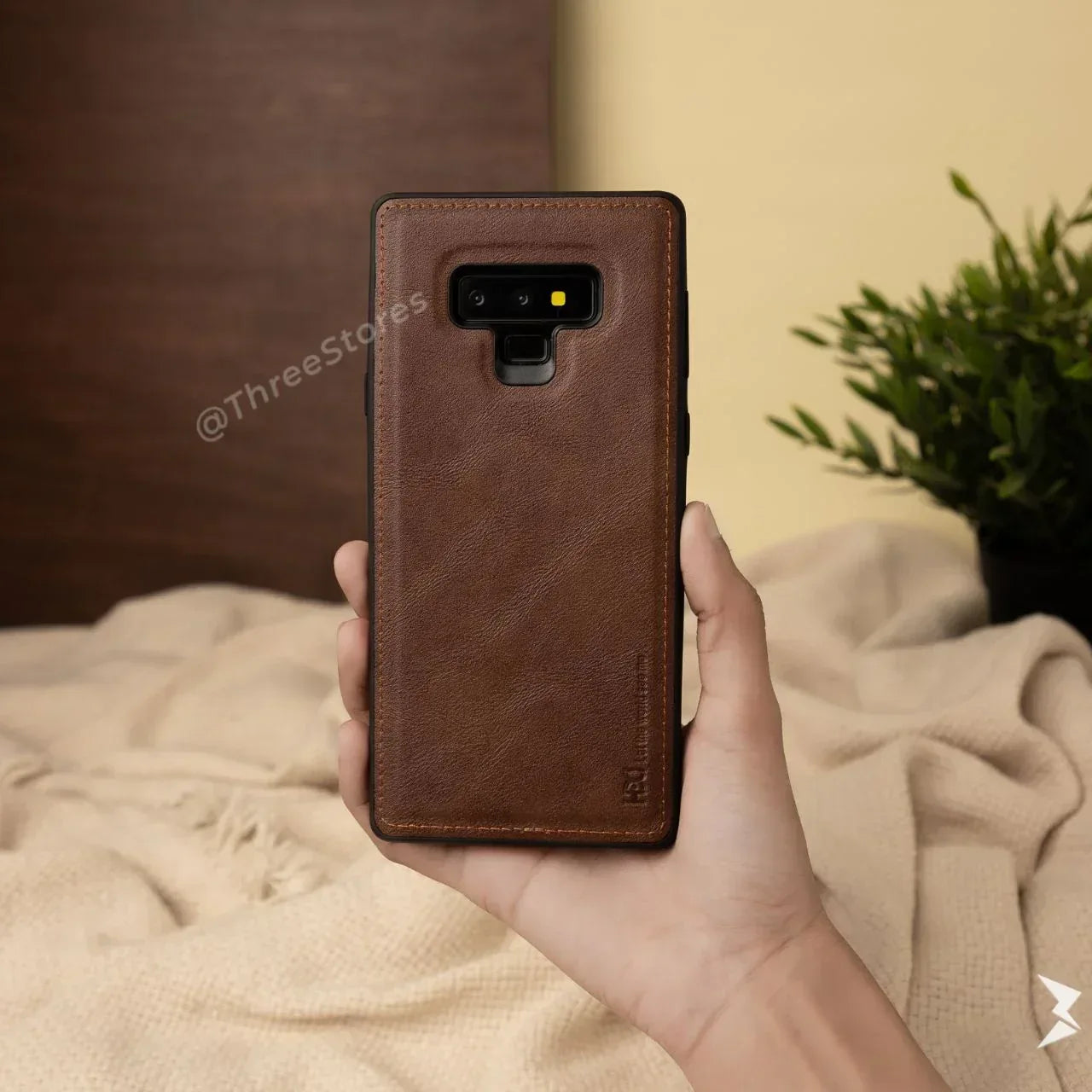 HDD Leather Case Samsung Note 9 - Three