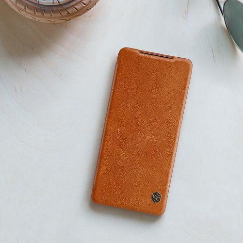 Nillkin Qin Series Leather Case Samsung S21 Ultra - Three