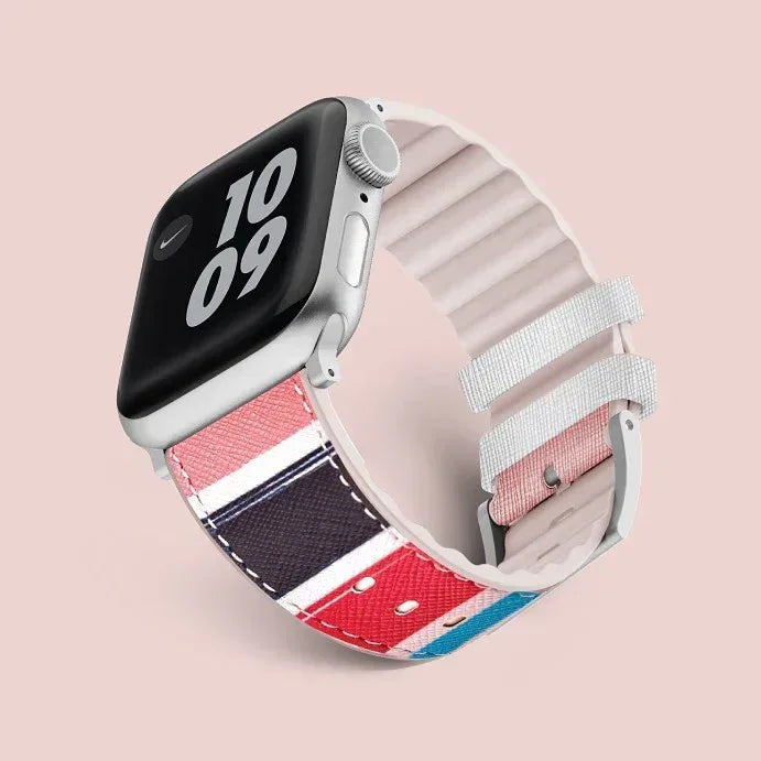 Viva Madrid Venturx Designer Edition Leather Watch Band - Three