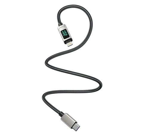 LANEX Type-C To Lightning Data Cable 1M LS20CL - Three