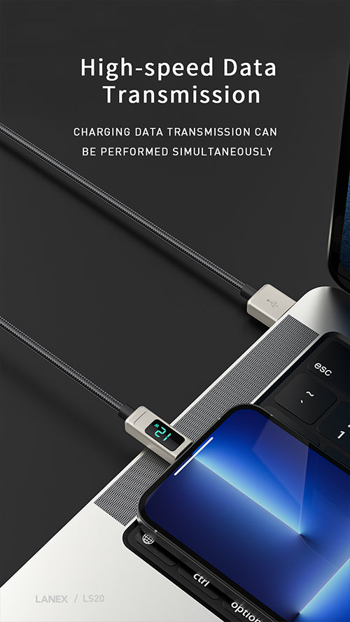 LANEX USB To Lightning Data Cable 1M LS20L