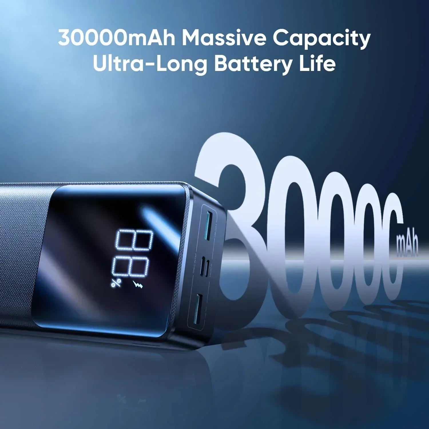 JoyRoom Powerbank 30000mah 22.5W Fast Charging JR-QP193 - Three