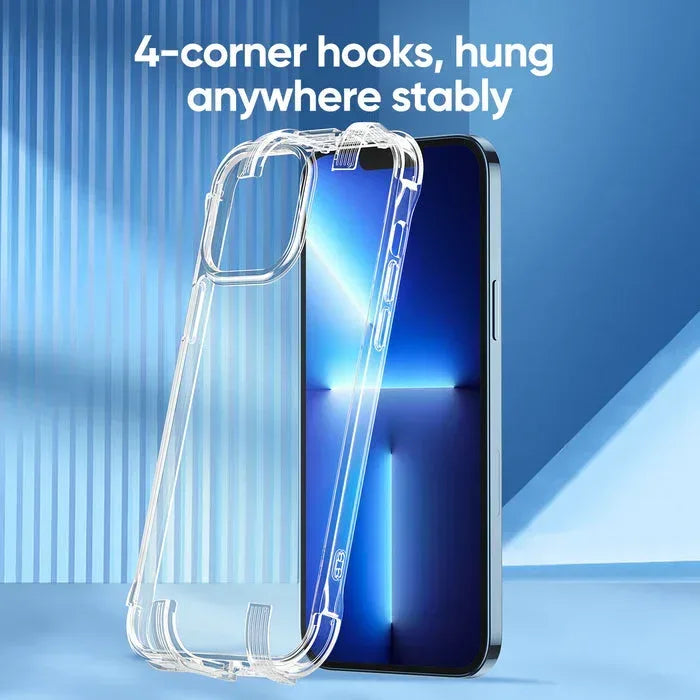 Joyroom Transparent Stand Case Iphone 13 pro Max - Three