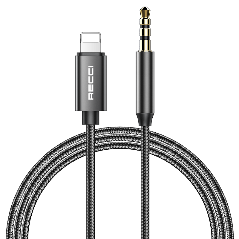 Recci Audio Cable Lightning To 3.5 RH02