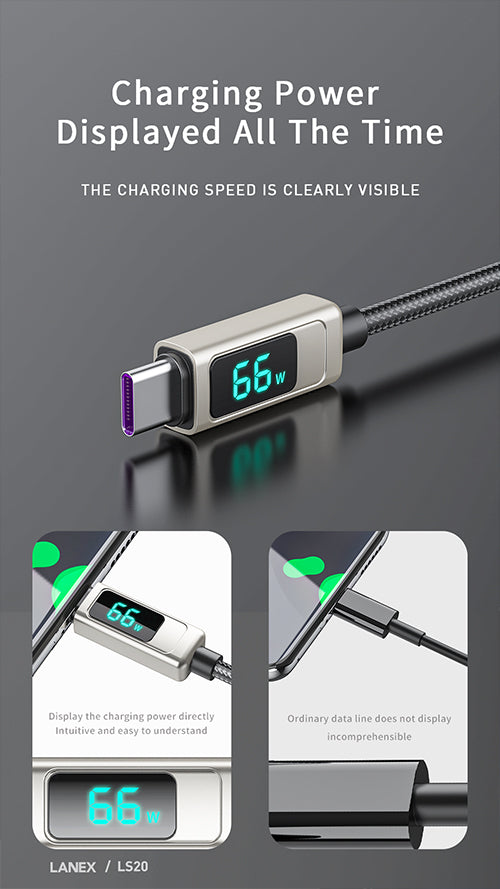 LANEX USB To Lightning Data Cable 1M LS20L