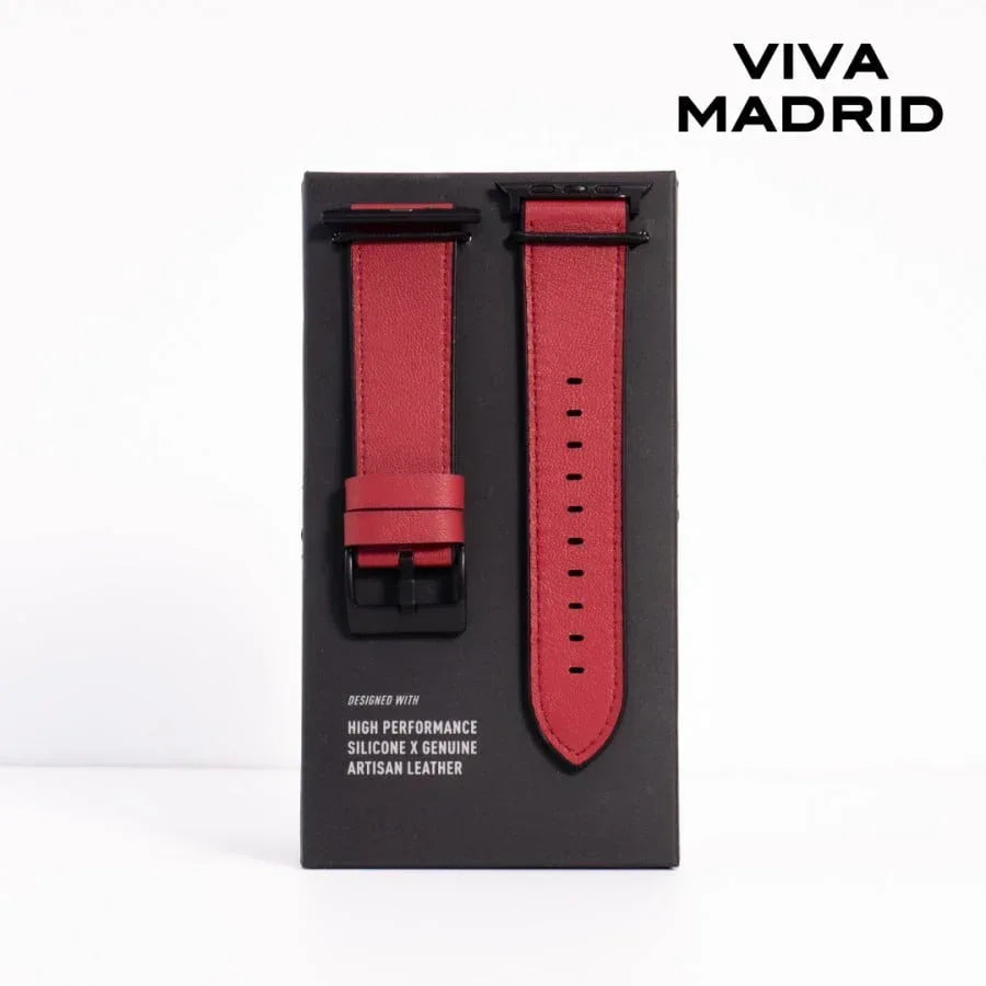 Viva Madrid Venturx Leather Watch Band - Three