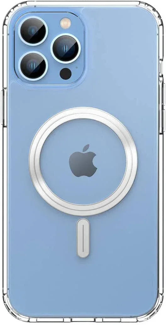 MagSafe Transparent Silicone Case iPhone 13 Pro - Three