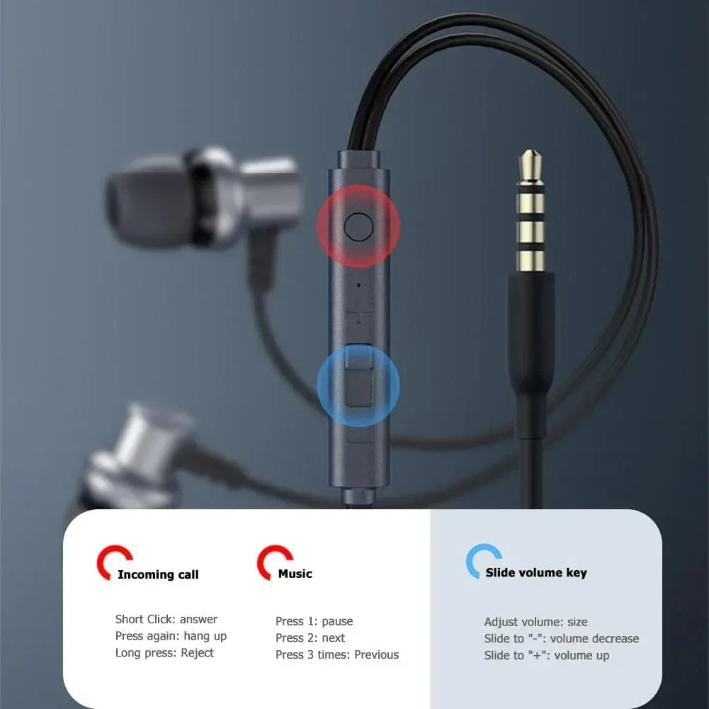 Joyroom Earphone 3.5 JR-EL115 - Three
