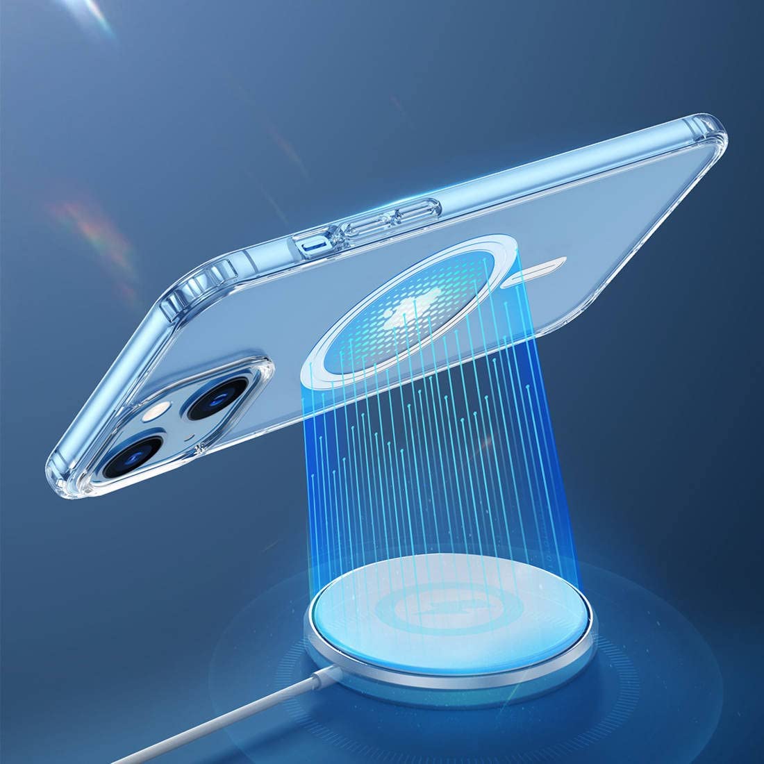 MagSafe Transparent Silicone Case iPhone 13
