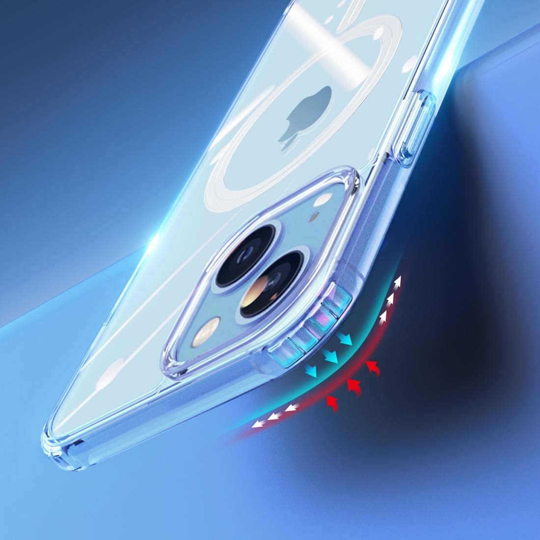 MagSafe Transparent Silicone Case iPhone 13