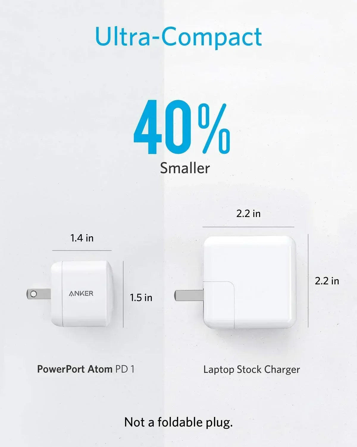Anker PowerPort Atom PD 1 Type-C 30W A2017 - Three