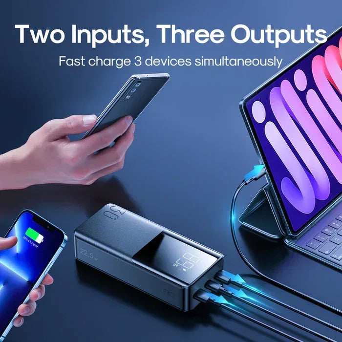 JoyRoom powerbank 30000mah JR-T015 - Three