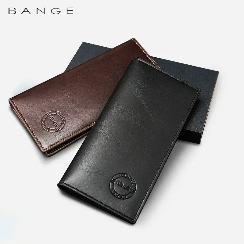 Bange PU leather Slim minimalist Wallet 577-1 - Three