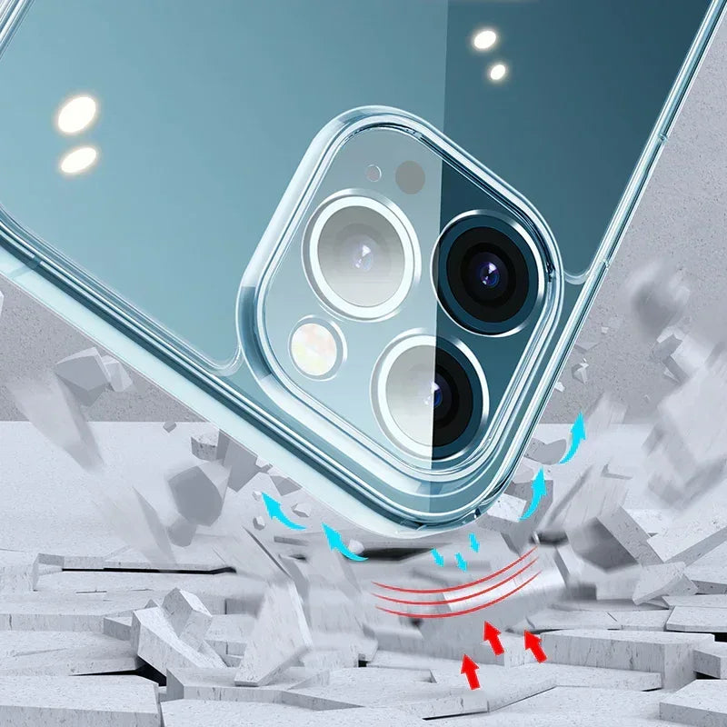 JoyRoom Clear Camera Protection Case iPhone 13 Pro Max - Three