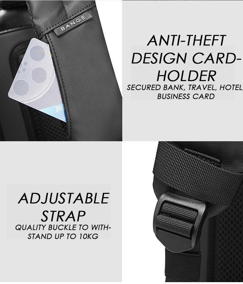 Bange X-Shield Business Multi Compartment Backpack 22092 - Three