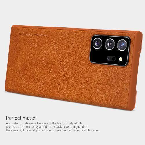 Nillkin Qin Series Leather case for Samsung Galaxy Note 20 Ultra - Three