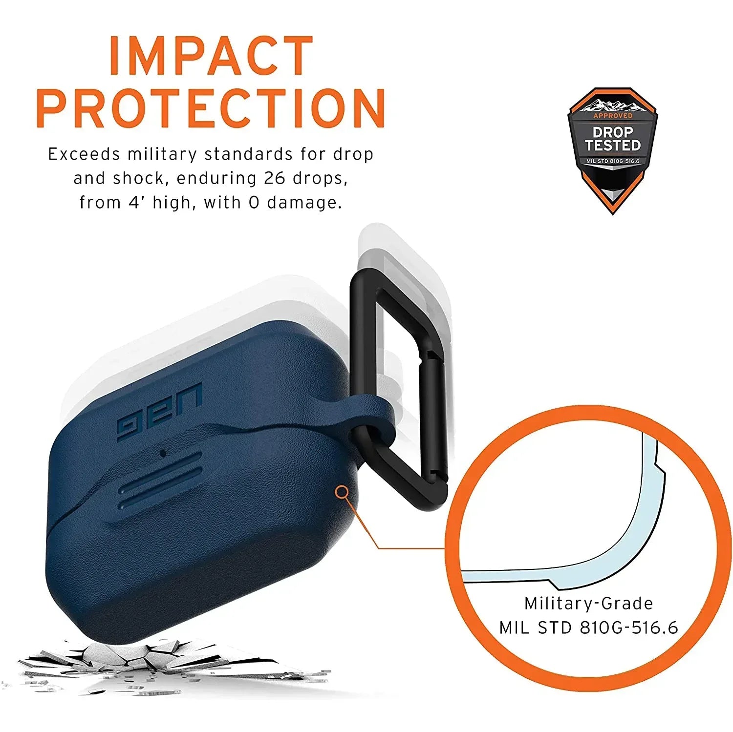 UAG Standard Issue Silicone Case AirPods Pro - Three
