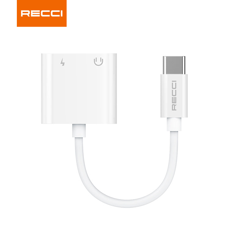 Recci Converter 2 in 1 Type-C To Type-C RDS-A09