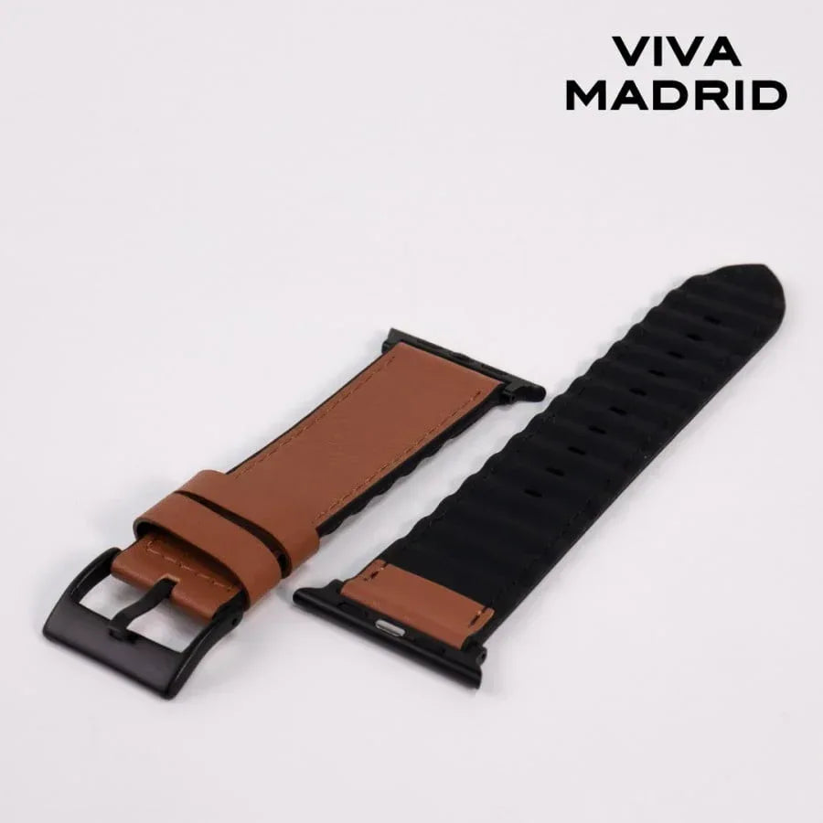 Viva Madrid Venturx Leather Watch Band - Three